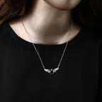 CZ-312 | Angel Wing Necklace