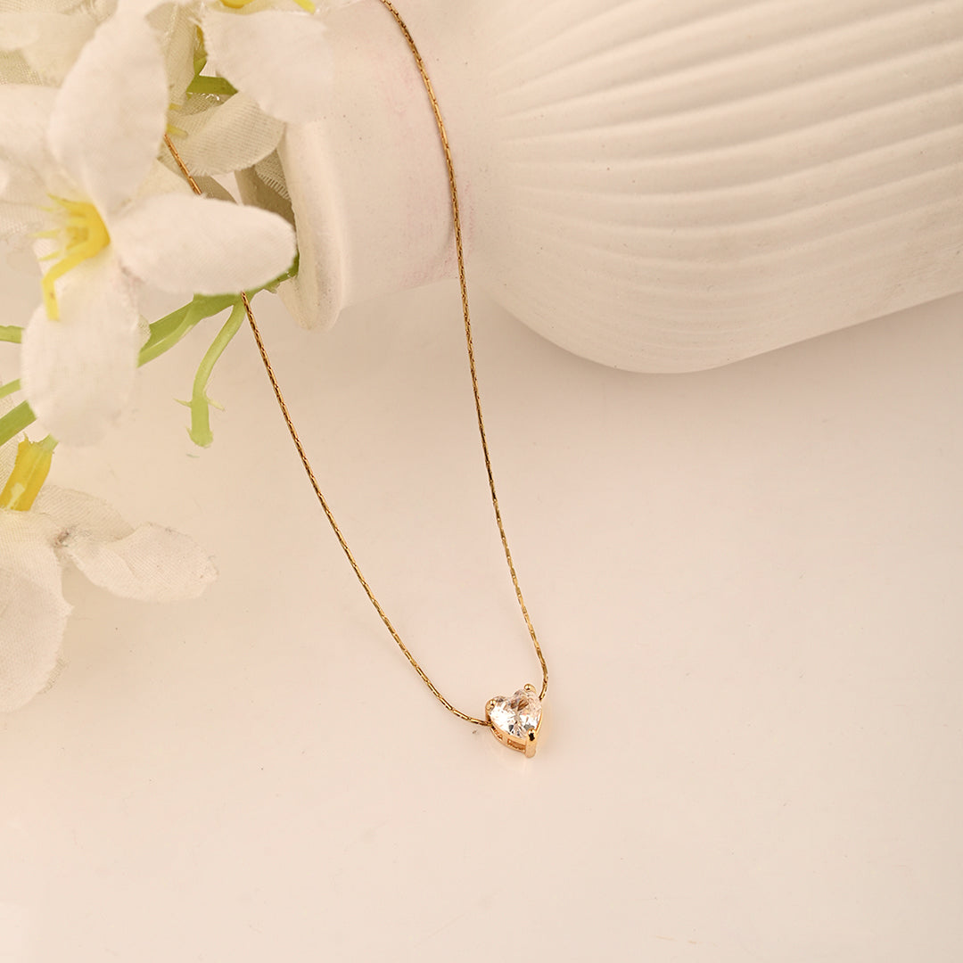 CZ-439 | Heart Necklace