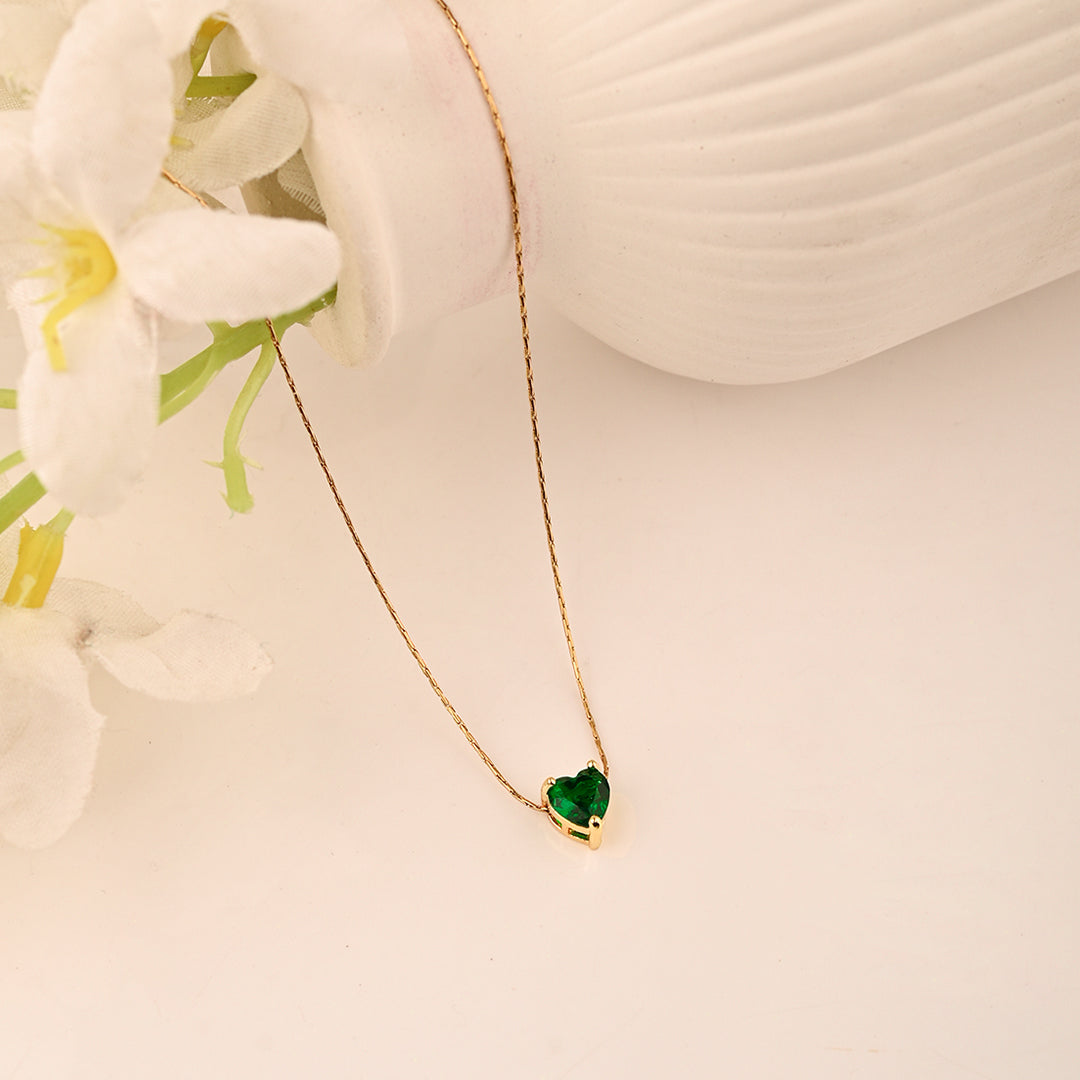 CZ-439 | Heart Necklace