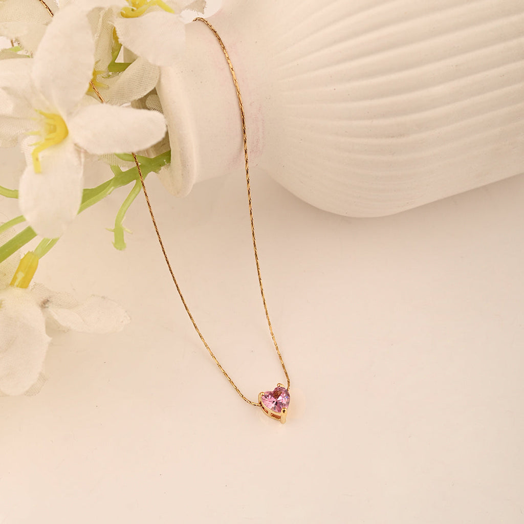 CZ-439 | Heart Necklace