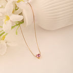 CZ-439 | Heart Necklace