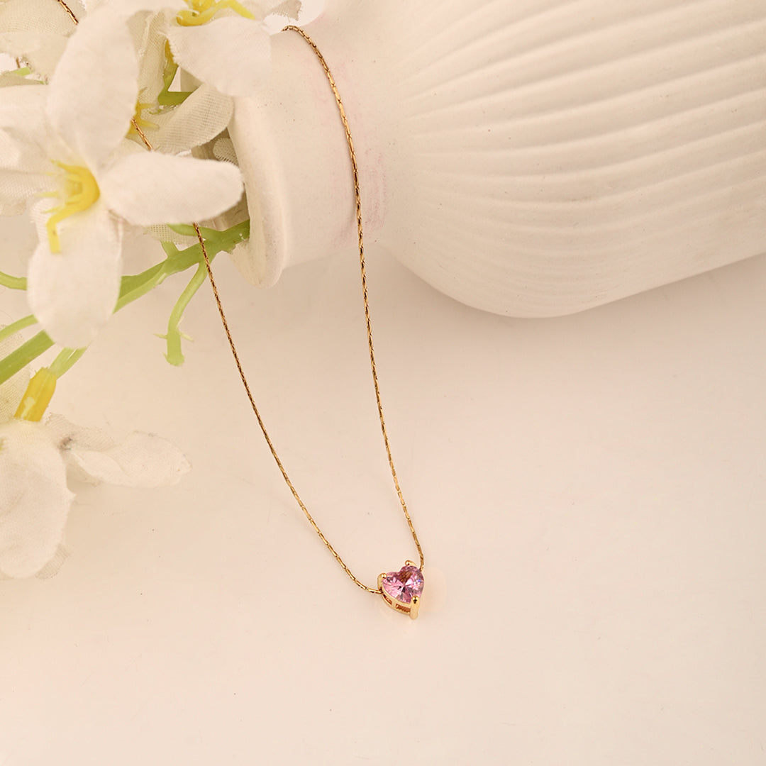 CZ-439 | Heart Necklace