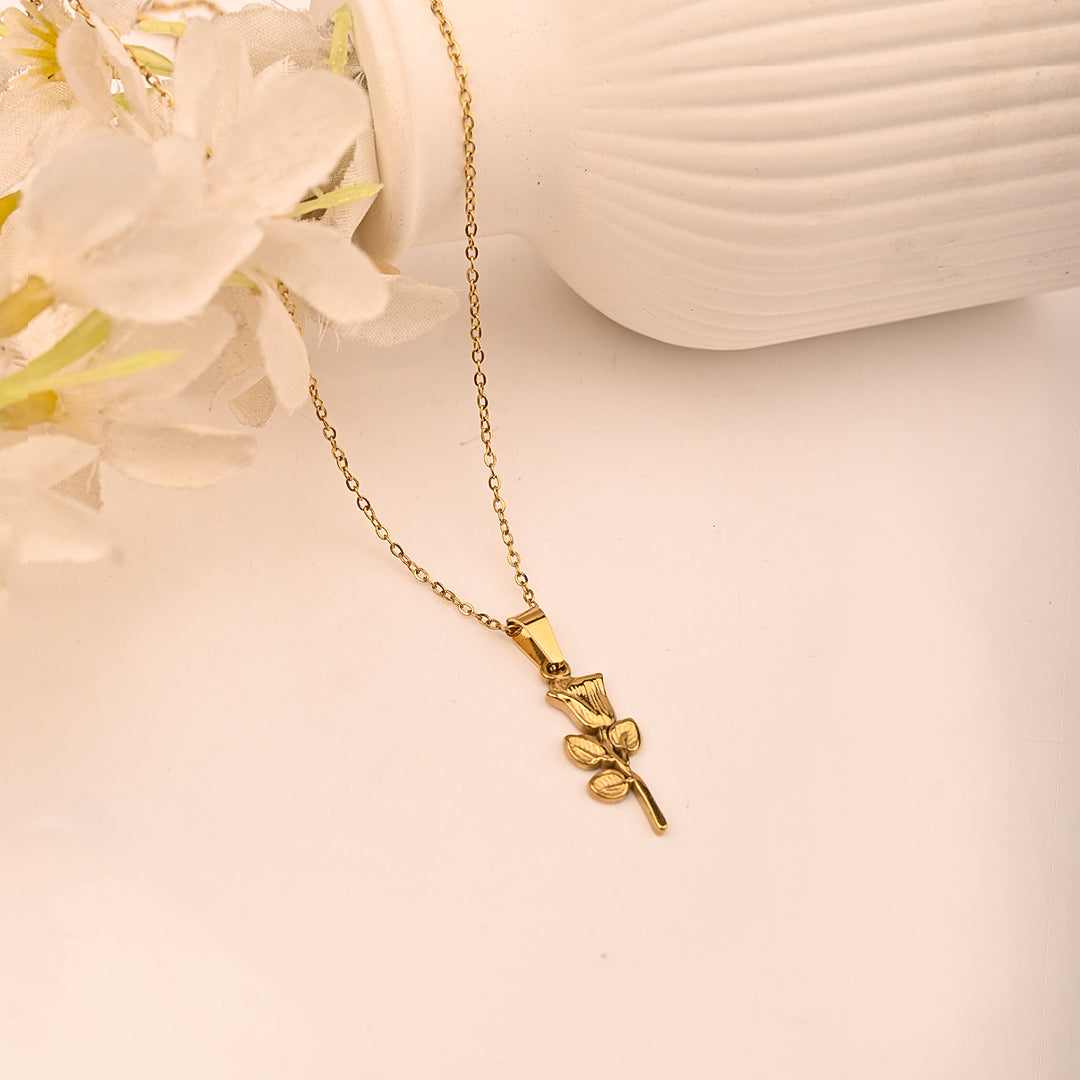 CZ-415 | Rose Necklace