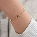 Daisy Flower Anklet/Bracelet