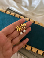 Tory Pearl Drop Earrings