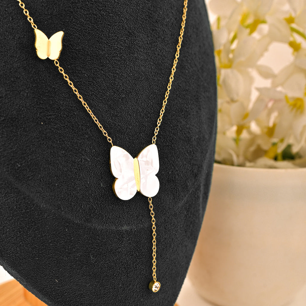 CZ-401 | Butterfly Necklace
