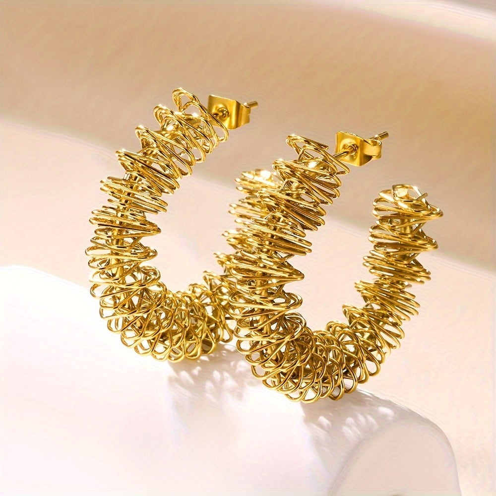Wire Branches Hoops