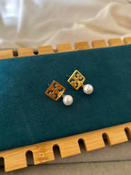 Tory Pearl Drop Earrings