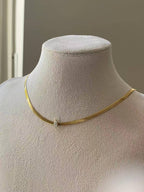 Mini Pear Snake Necklace