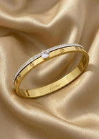 Cartier Center Stoned Bangle