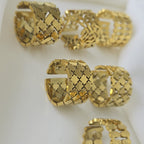 Sparkle Bangle & Ring Set (Adjustable Ring)