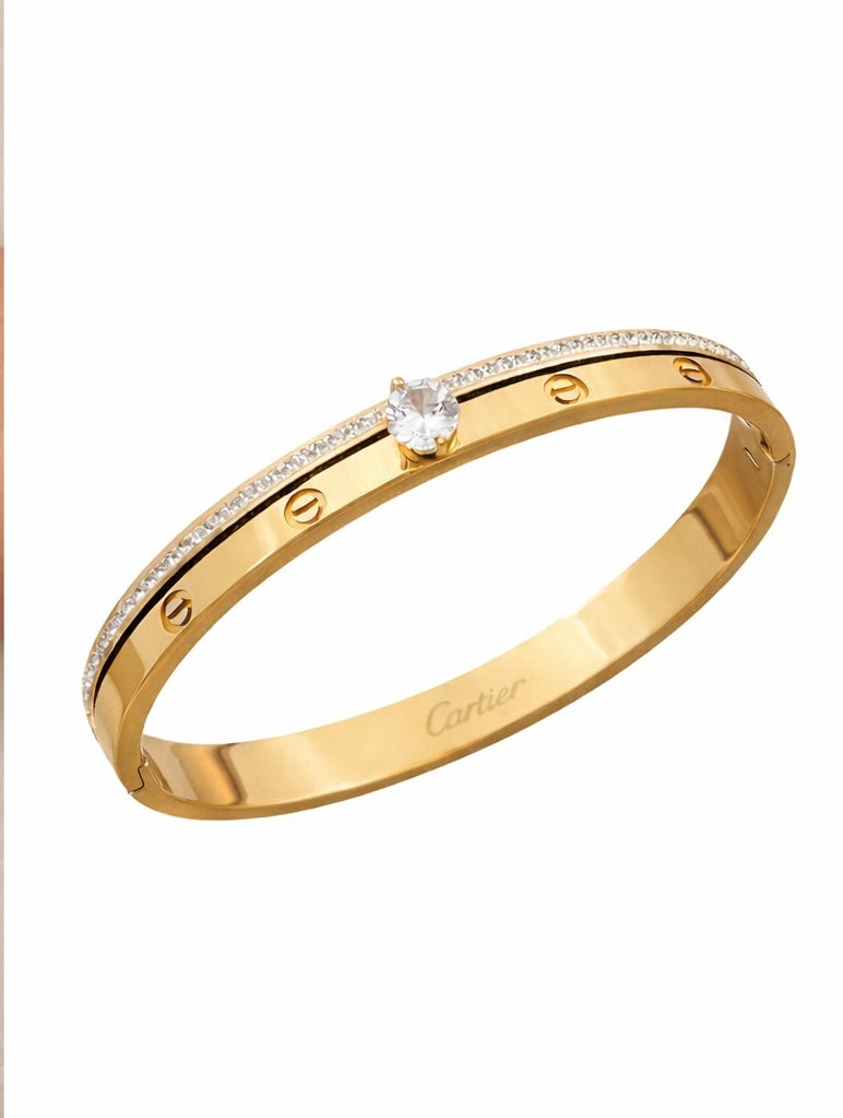 Cartier Center Stoned Bangle