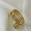 Shein Bangle & Ring Set (Adjustable Ring)