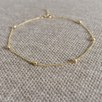 Minimilistic Balls Anklet