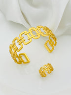 Contorto Bangle (Adjustable)