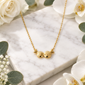 Double Fish Locket Necklace – Stainless Steel | Gold Plated Twin Fish Pendant