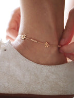 Daisy Flower Anklet/Bracelet