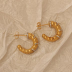 Zimer Twisted Hoop