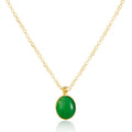 Green Moon Necklace