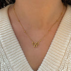 Ribbon Necklace