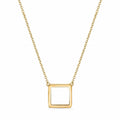Square Hollow Necklace