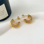 Glint Mini CZ Hoop