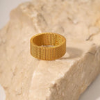 Mesh Band Ring