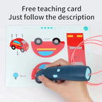 3D Pen for Kids with Colorful Filaments