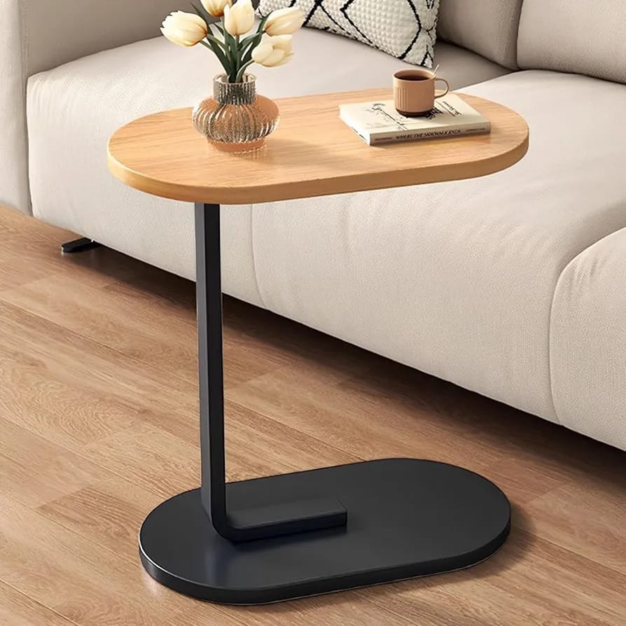 360° Rotatable Adjustable Sofa Side Table